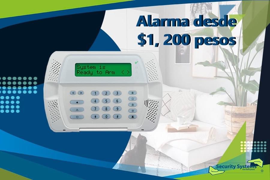 Alarmas desde $1,200 pesos 
Protección inmediata para tu hogar. #Seguridad #sistemasdeseguridad #alarmas #hogar #HogarSeguro #Security #securityservices