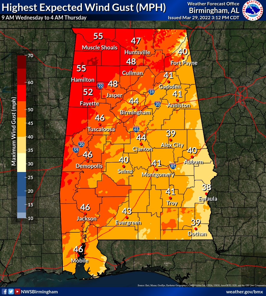 An updated look at the severe weather threat for Alabama tomorrow night: alabamawx.com/?p=240845