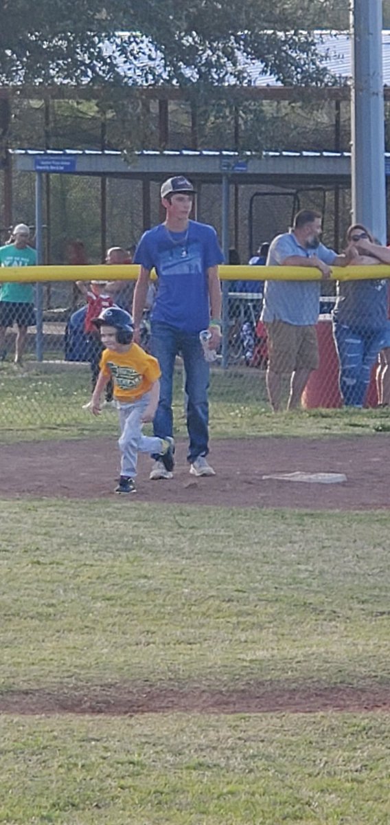 Enjoyed going back in time a little and helping my little cousins team run basses. Fun tball game in Deanville. 
Coaching 3rd is harder than it looks. Thanks to all my coaches all these years who made it look so easy