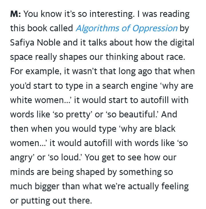 magalidmathias1's tweet image. nice throwback @safiyanoble
#AlgorithmsOfOppression