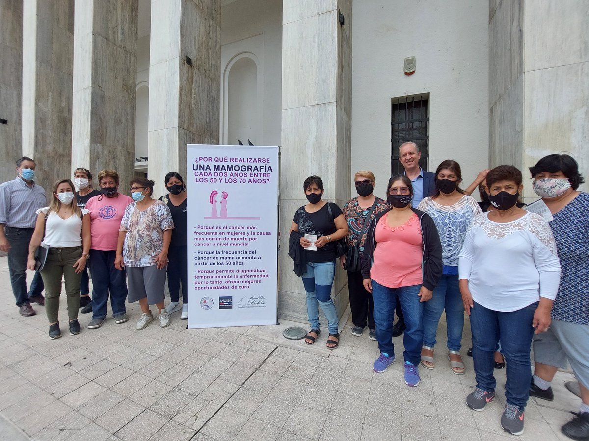 MiguelRabbia's tweet photo. 👩‍⚕️ SALUD + CULTURA

👉 Continuamos con las jornadas inclusivas de Salud + Cultura, en donde llevamos a mujeres mayores de 50 años a realizarse una mamografía y luego las invitamos a una recorrida cultural. https://t.co/Vvt0nC44f4