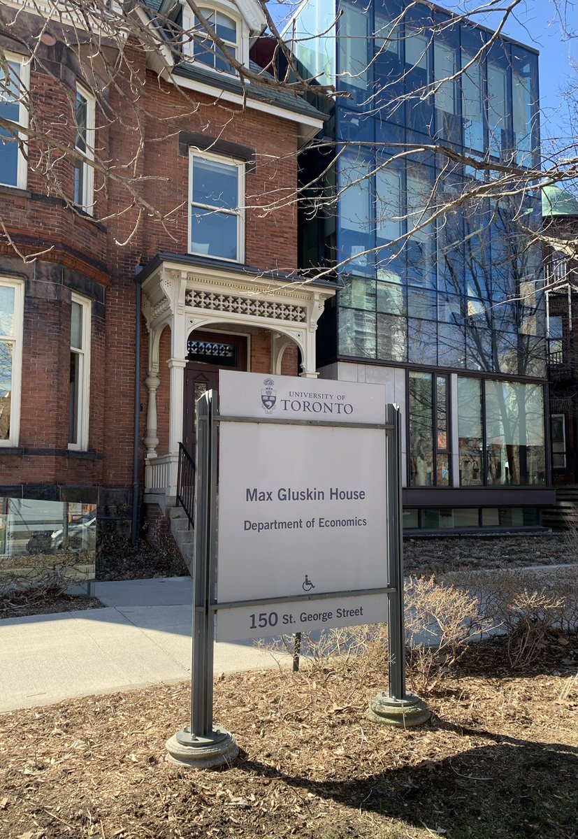 My visit at University of Toronto this semester started out with lockdowns and snowstorms. 
Today, the sun is shining, and I got to present my work on sibling spillovers in vaccine programs to the awesome folks at <a href="/econuoft/">Economics U of T</a> 
Thoroughly enjoying my stay in Toronto!