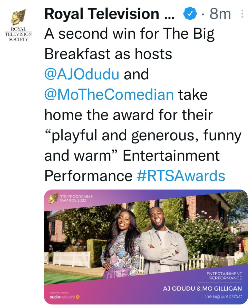 A double whammy for AJ &amp; Mo! 🙌🏿 2022: the year of the Odudu continues. 🌠💛✨️🎆