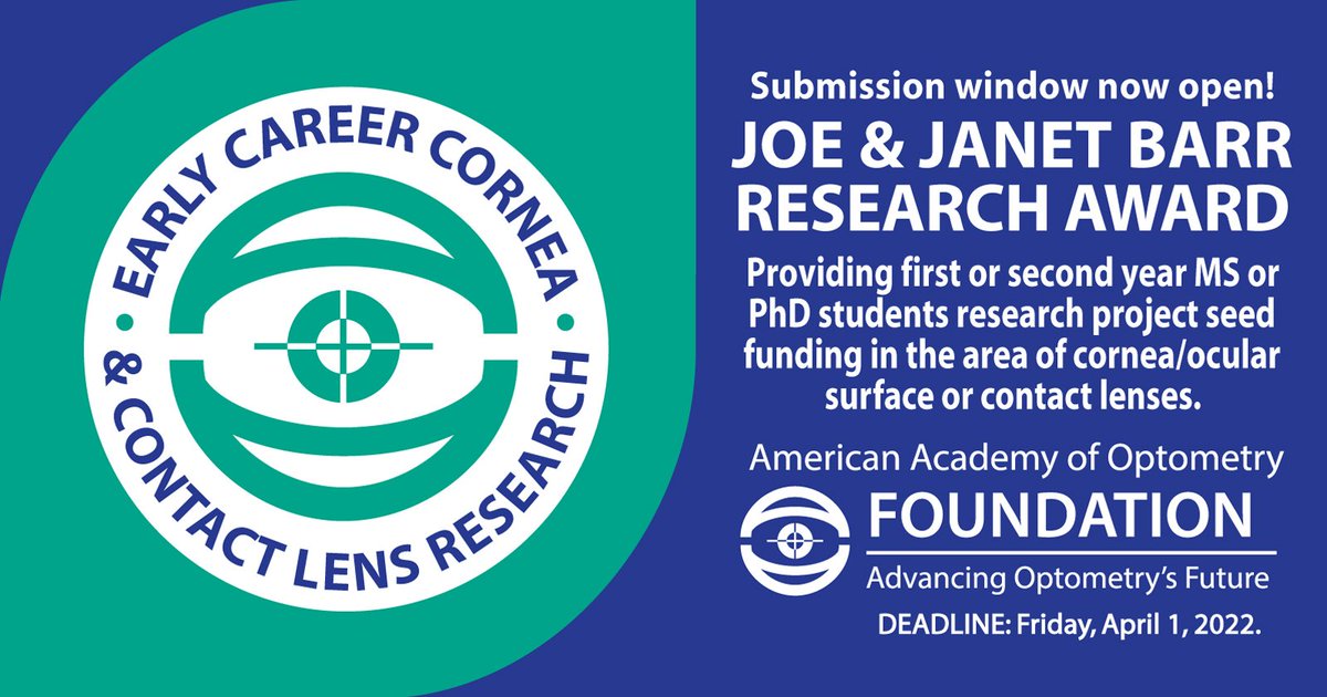 aaopt's tweet photo. The deadline is right around the corner! Learn more: https://t.co/nvHDdOkKS4 #AAOptometryFoundation #AAOptometry #optometry https://t.co/ECQRuPas8r