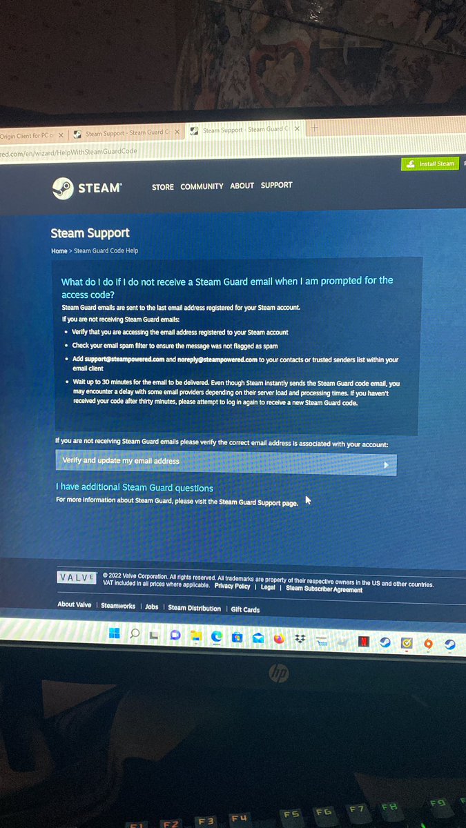 Ashii71209097's tweet photo. @Steam I need help I’m not getting my code to access my account it’s not being sent to my email and I sent an email but no one answered pls help https://t.co/mx8iuaSC9S