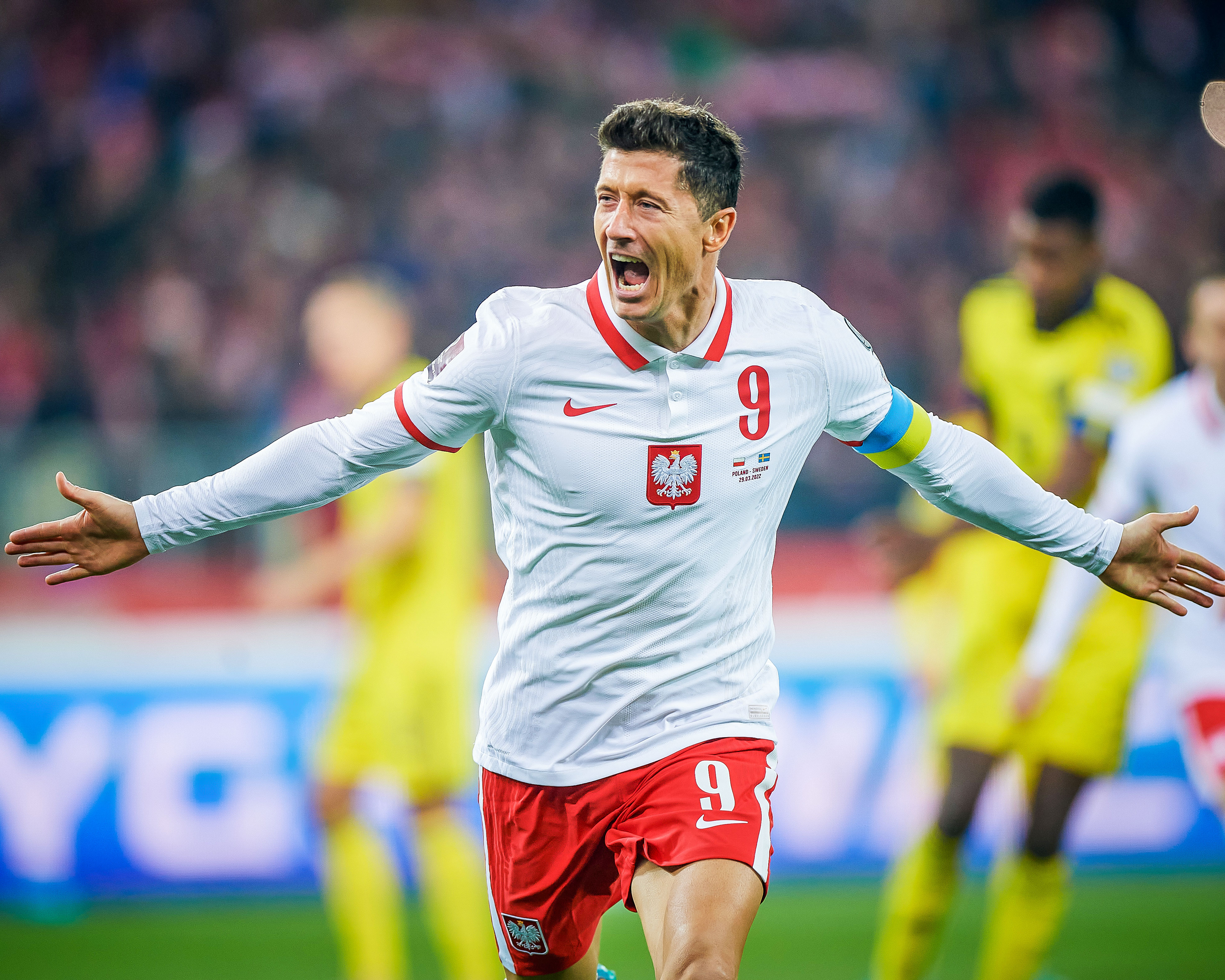 Robert Lewandowski and Piotr Zielinski's goals  sends Poland to the World after they defeated Sweden