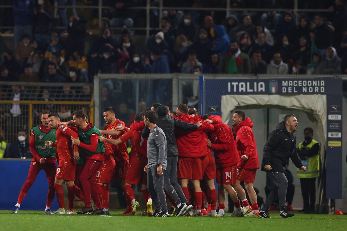 Shoutout to North Macedonia. 

A country of just 2 million people they've constantly fought against the odds. 

Ranked 67th in the world, they eliminated the Euro holders and only got beaten by a Portuguese team including superstars like Cristiano Ronaldo and Bruno Fernandes.