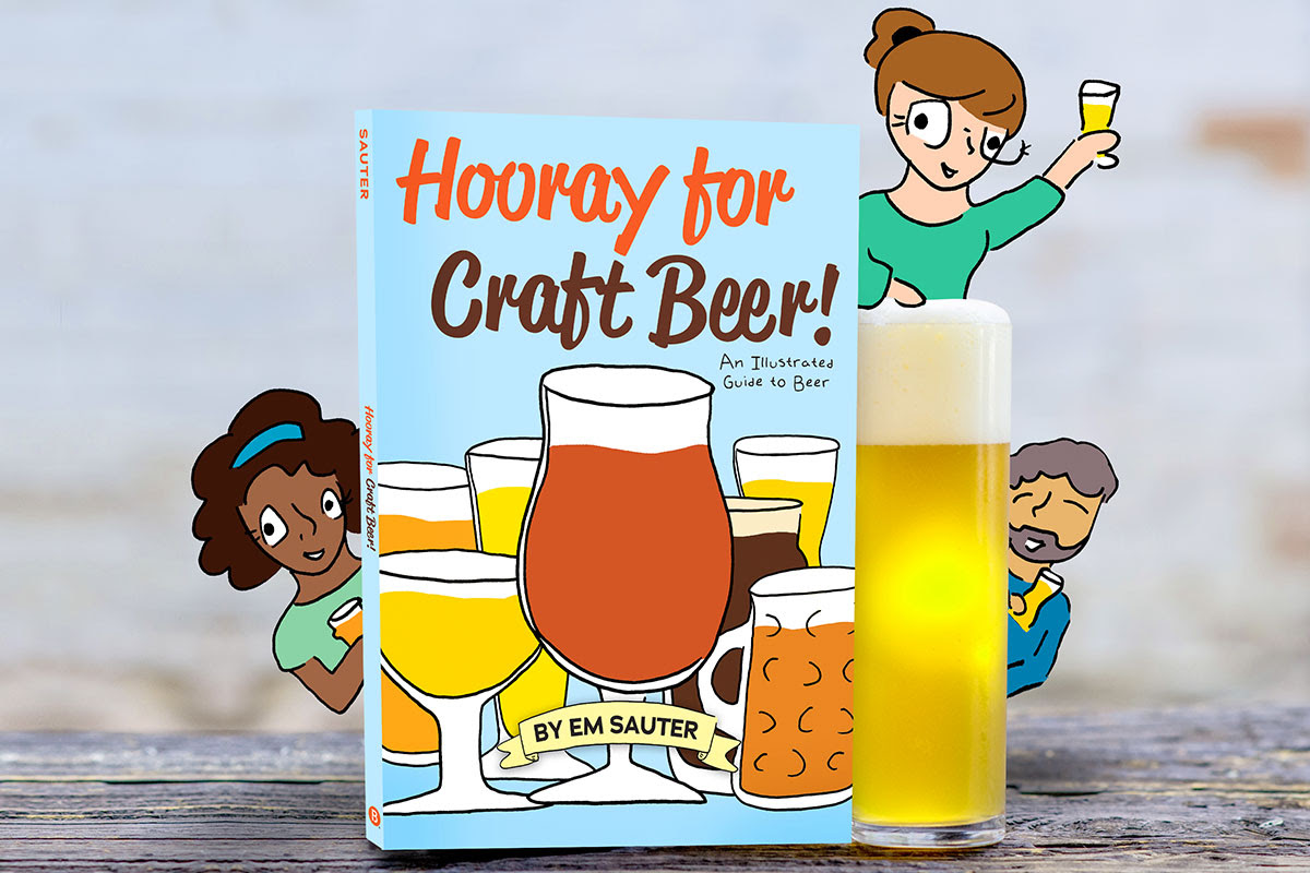 BREWPUBLIC's tweet photo. Brewers Publications to publish Hooray for Craft Beer! An Illustrated Guide to Beer from Em Sauter.
Link: https://t.co/lnseBAatnE
#HoorayForCraftBeer #EmSauter #BeerBook #BeerCartoons #PintsandPanels https://t.co/7YyLwC8t52