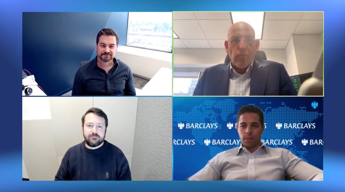 DRWTrading's tweet photo. Today’s panel discussion on The Evolution of Crypto Trading held by @BarclaysCIB was joined by our own Head of Relationship Management, to discuss the impressive growth potential in crypto options trading and how institutional views of crypto are adapting. #BarcCrypto https://t.co/Y3tgRZZHE3