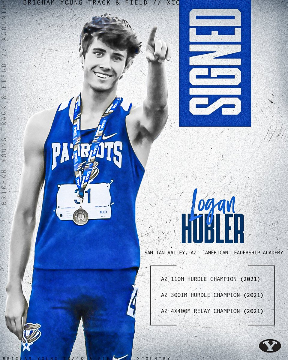 BYUTFXC's tweet photo. SIGNED and ready to SHOW UP.
Welcome the family, @LoganHubler2022 
#BYUTF x #GoCougs https://t.co/vJehR4ZYxc