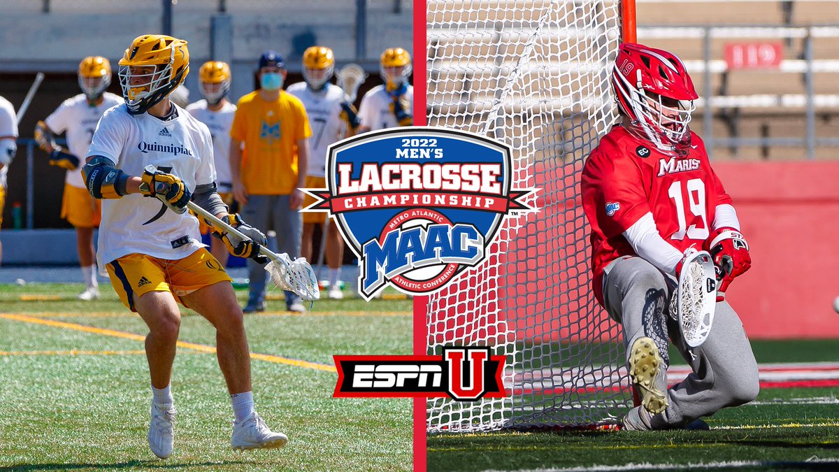 MetroConfSports's tweet photo. 𝐄𝐒𝐏𝐍𝐔 𝐒𝐡𝐨𝐰𝐝𝐨𝐰𝐧

@QU_MLAX and @Marist_MensLax are set to clash on @ESPNU in Men’s #MAACLax on Saturday

📰: https://t.co/bCtGldozI9 

#MAACSports || #MAACLax 🥍 https://t.co/tNigtCO3ZT