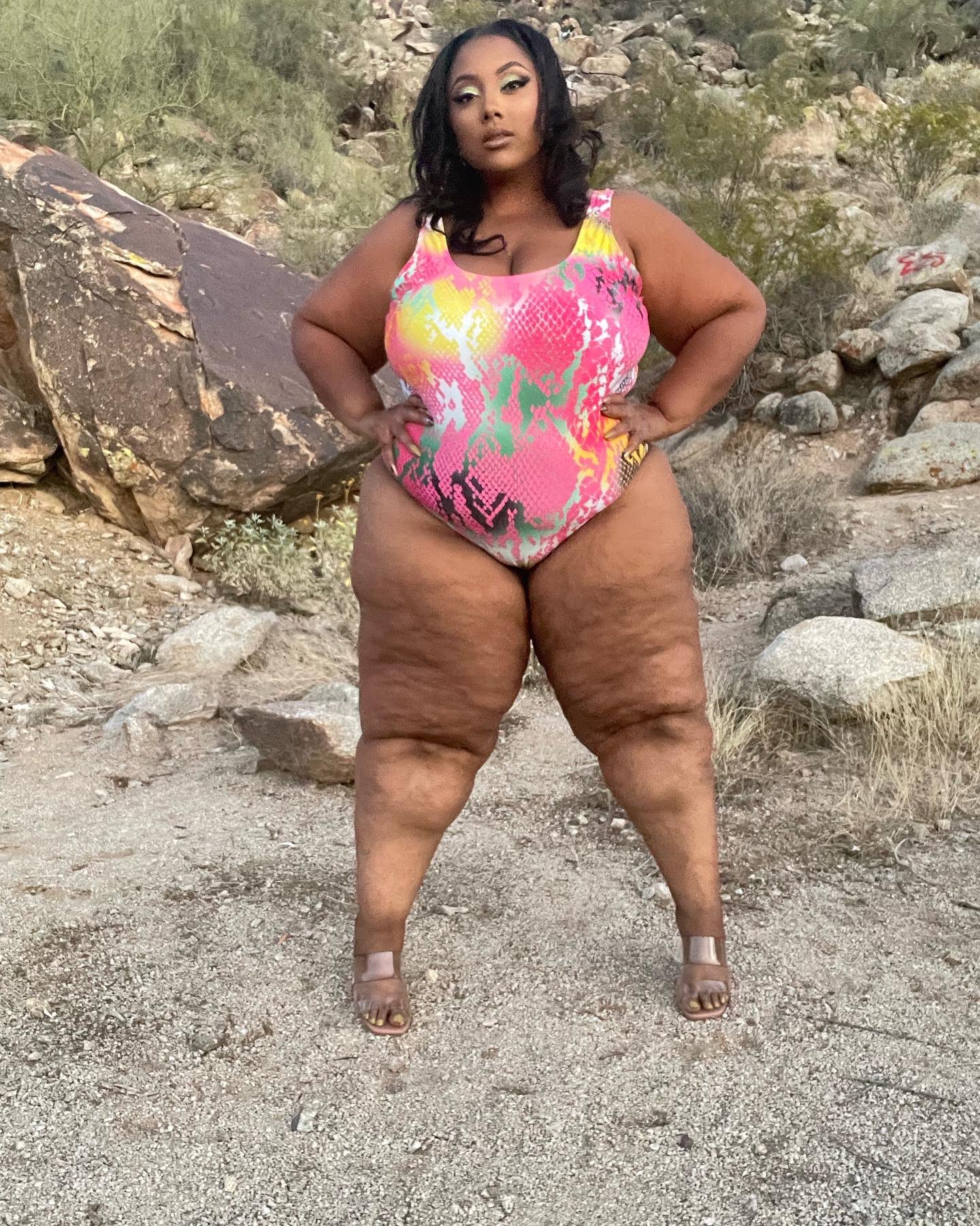 Snakeskin plus size swimsuit sales