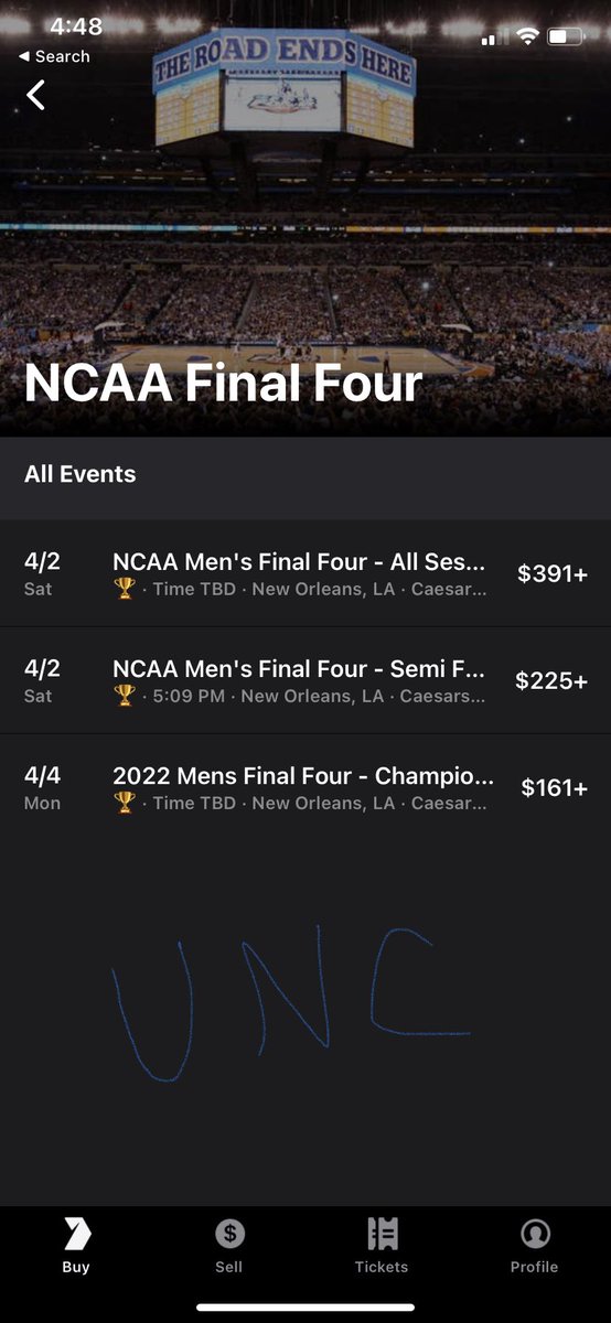 tled125's tweet photo. @barstoolsports @Gametime #PMTGametimeSweeps anyone but duke but if I had to pick #UNC https://t.co/XCg8P82epx