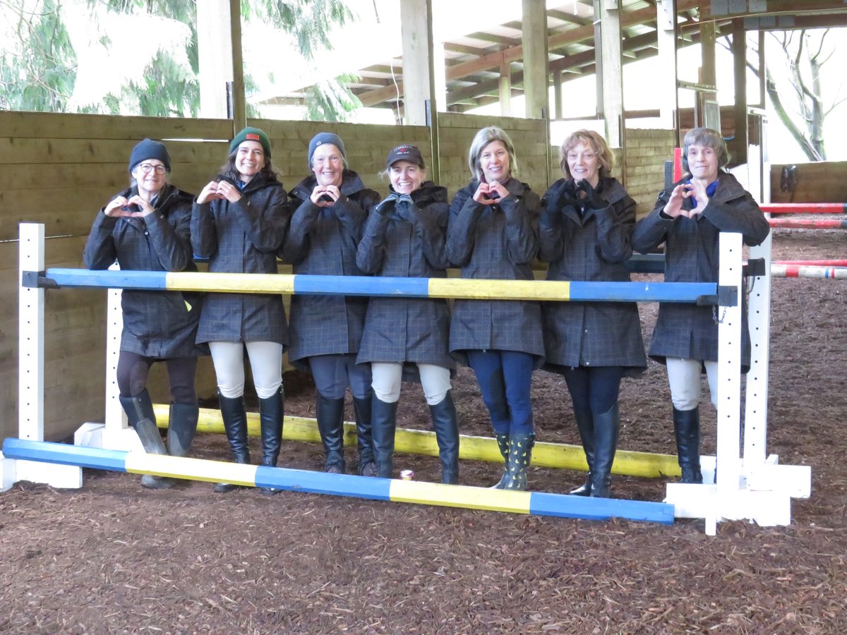 Fairwind Farms riders in their Kerrits Coat! 🥕

These seven equestrians attended the Tami Master Jumping Clinic held at Shady Spring Equine facility.
