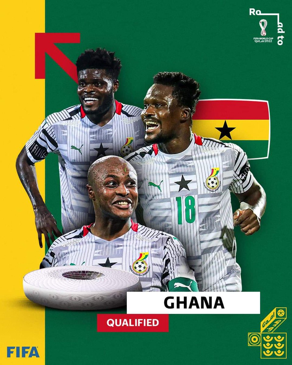 luminsamoses's tweet photo. World Cup 2022 Final Qualification play-off #AFRICA #ReturnLeg
Ghana through to the World Cup Qatar 2022 on away goals rule
Congratulations #GHANA
Nigeria's World Cup dream over.
FT: Nigeria 1-1 Ghana Agg (1-1) https://t.co/KUenh6VuMz