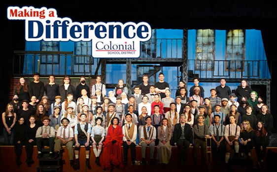 Colonial_SD's tweet photo. The @PWHS_CSD Colonial Players didn’t just work hard to put together Newsies, they also worked hard to raise almost $7,000 for The Philadelphia Independence Awards’ Give a Musical campaign.
#MakingADifferenceinCSD
#MusicinColonial
#PWProud
https://t.co/GLCcSKhX1U https://t.co/ntEneITZNF