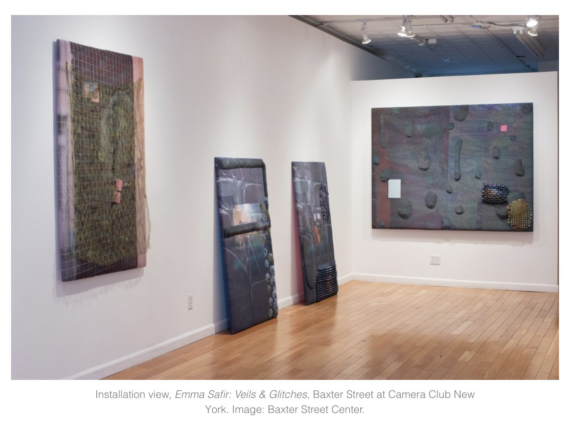 Poltern_'s tweet photo. The work of #EmmaSafir situates itself in the murky intersection of #gender and #technological #development. Interested? Obviously. Read a thoughtful exhibition review by #CarlotaOrtizMontaserio in Issue #015, which *weaves* together issues #labor, #domesticity, and #tech 🪡🎨💻 https://t.co/SvYdZDoPIz