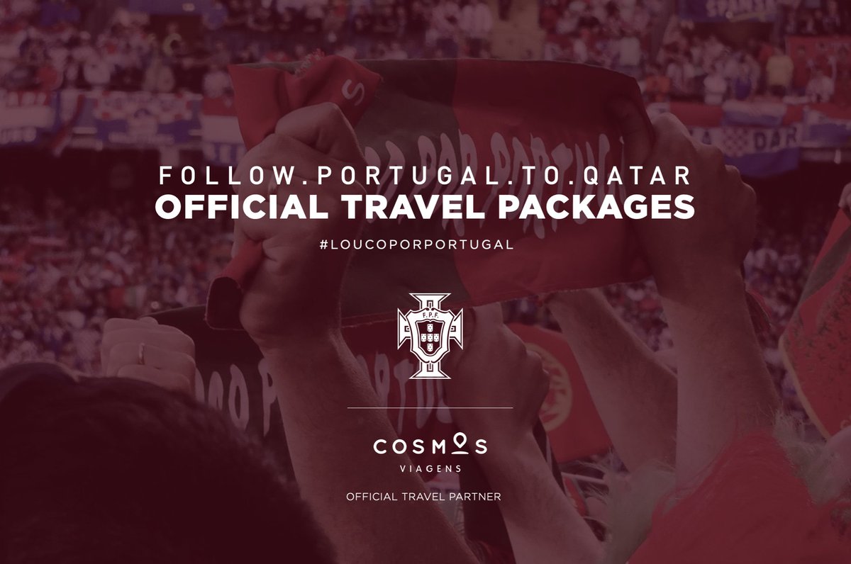 Follow Portugal to Qatar
Contacte-nos – desporto@cosmos-viagens.pt 
#parabensportugal #loucoporportugal #viajamosjuntos #cosmosviagens