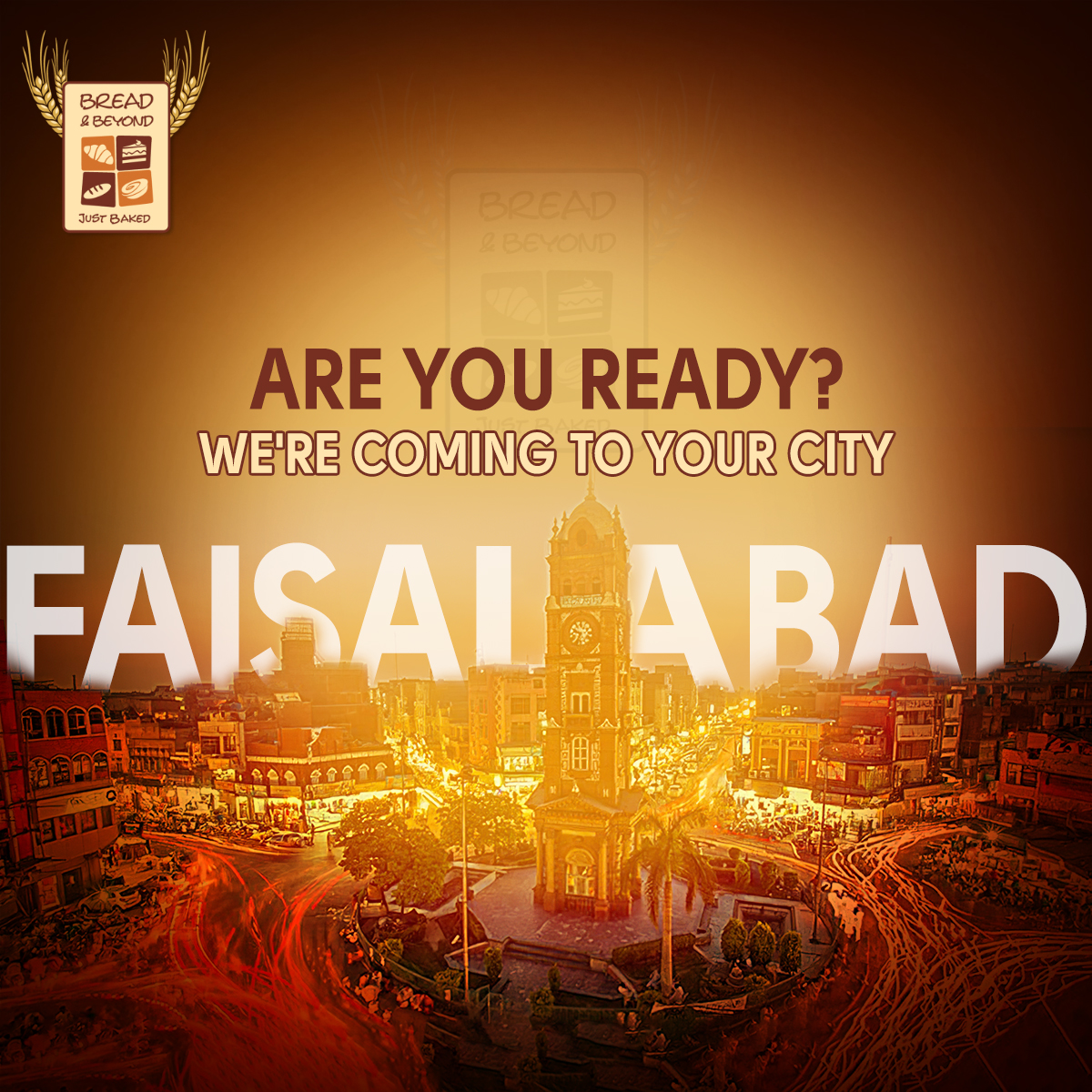 bread_n_beyond's tweet photo. 𝐅𝐀𝐈𝐒𝐀𝐋𝐀𝐁𝐀𝐃 Are you Ready?
We are coming to your city!
Now get the opportunity to enjoy your favorite freshly baked products every day in your very own city.
#BreadBeyond #NewOutlet #Faisalabad #Opening https://t.co/351RjqVTPK