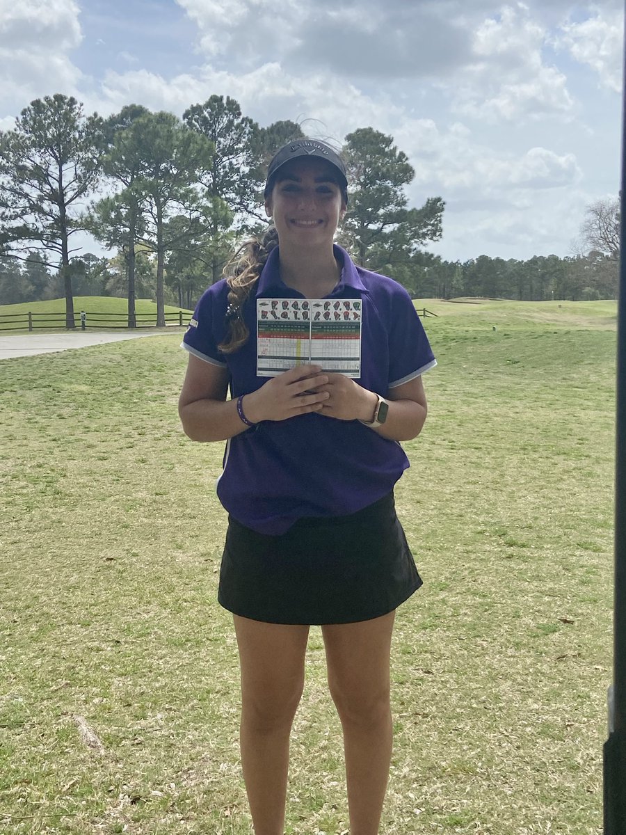 sabrinafnader's tweet photo. Today I shot my personal best of 74 at the Glennloch Pines in the John Cooper invitational!!! https://t.co/JMSTxfUvIs