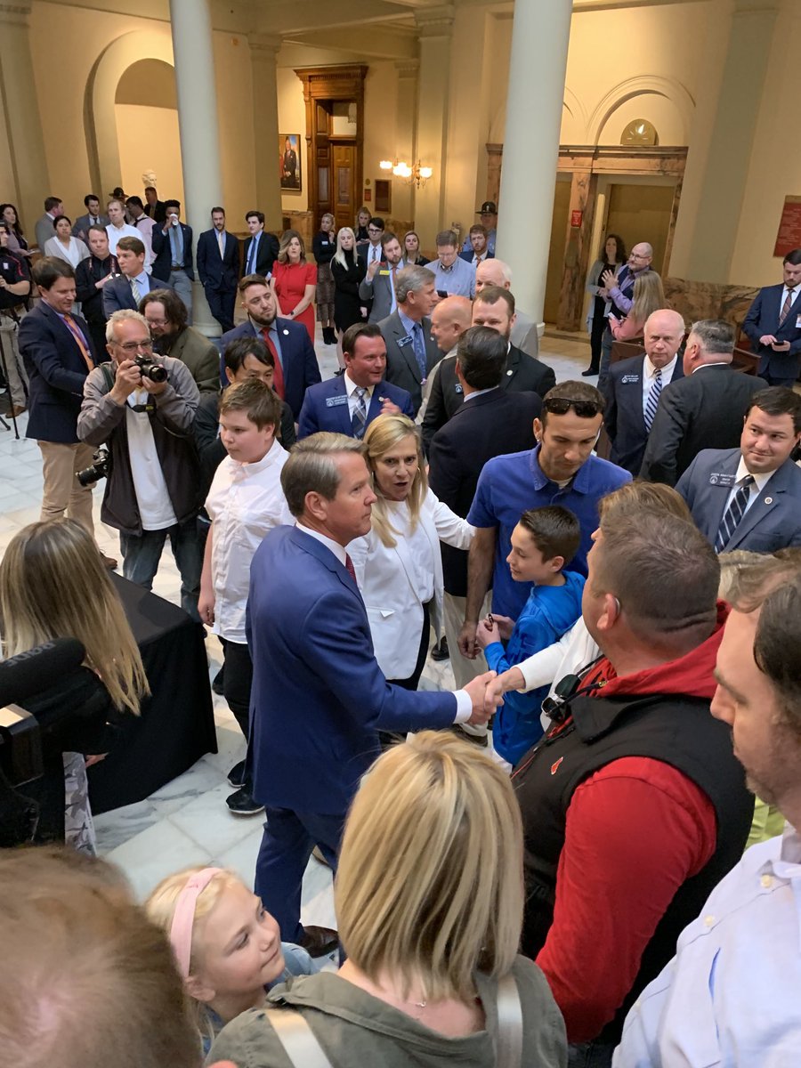 gopscott's tweet photo. As member of the State Board of Education, proud to join at signing of the Unmask Georgia’s Students Act today at State Capitol.  The law assures that no student is forced to wear a mask in GA public schools against his or her will. Georgia supports students, families &amp; freedom! https://t.co/joNUfWKKn5
