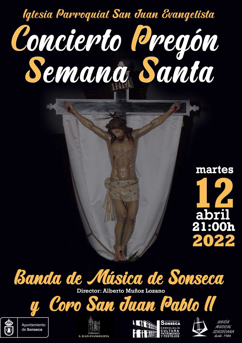 BSonseca's tweet photo. Un concierto muy especial...

Aprovechamos la ocasión para dar una calurosa bienvenida a nuestro nuevo director Alberto Muñoz Lozano con quién llevamos unas semanas trabajando. No podemos estar más felices de tenerte con nosotros

¡Bienvenido!

#CLM #SemanaSanta #bandademusica https://t.co/oGbxee2Ekn