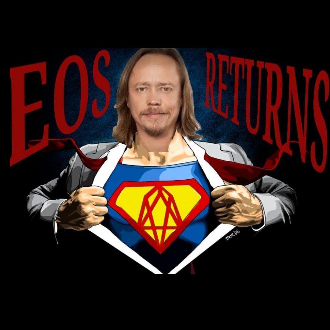 brockpierce's tweet image. &quot;Do good to others and every man can be a Superman&quot; 

#EOS family, I heard you loud and clear.⚡️🚀 

#EOS #NewProfilePic
#allin #wewintogether