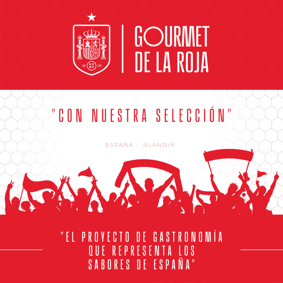 El proyecto de Gastronomía que representa los sabores de España = El Gourmet de la Roja.
#AQuéSabeLaRoja
