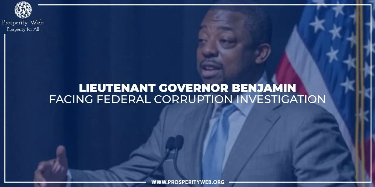 ProsperityWeb_'s tweet photo. Federal authorities are examining whether New York lieutenant governor Brian Benjamin was involved in a campaign-finance scheme perpetrated by one of his longtime associates and supporters. 

Read more: https://t.co/3k2OngJJCy

#ProsperityWeb  #Article #Corruption https://t.co/iBnbDdSKDQ