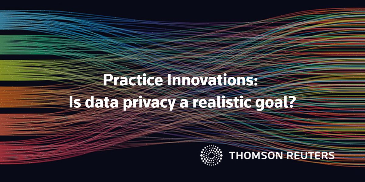 TRIExecutives's tweet photo. As #LawFirms continuously compile, process, and store more of their customers' data, issues like data security and #DataPrivacy move to the forefront. https://t.co/KRRV7IZ6jW

@wjjosten @JMendes_PamTen @PamTen_Inc #DataSecurity #PracticeInnovations #TRInstitute https://t.co/W9yksI4Ji9