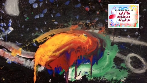 hopeheroes's tweet photo. Abstract paintings use color & shapes that lead to many different interpretations. #AIMStudio welcomes back Cynthia Adler to share another original poem inspired by a painting. What's your interpretation? https://t.co/qR76bkLQP7
#HopeandHeroes #childhoodcancer #artsinmedicine https://t.co/62VH1FJFup