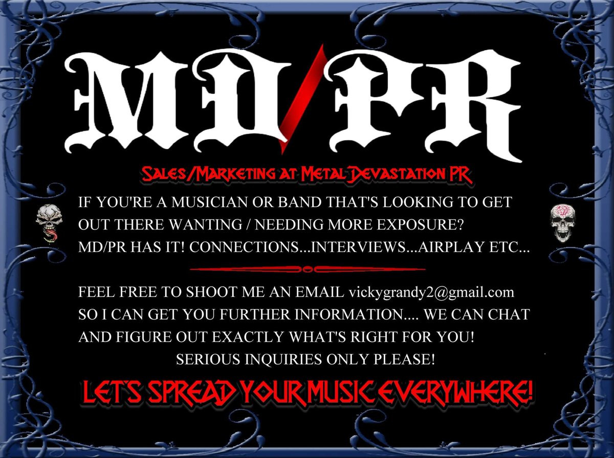 Blacken_Light_1's tweet image. If your Serious about Promotion:
#metal #music #radioshow #PROMOTION