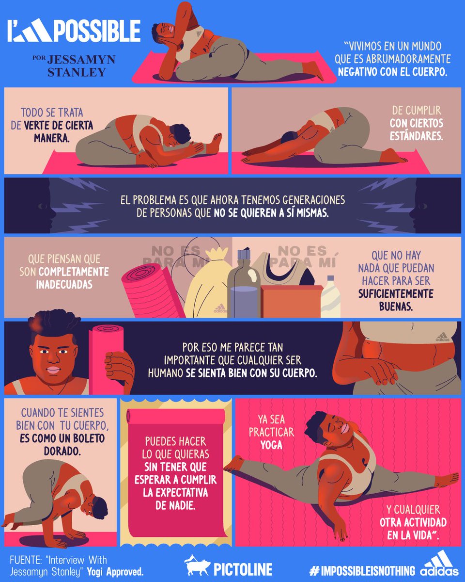 En un mundo que es abrumadoramente negativo con el cuerpo...
✨ Vivir sin tener que cumplir la expectativa de nadie ✨👇