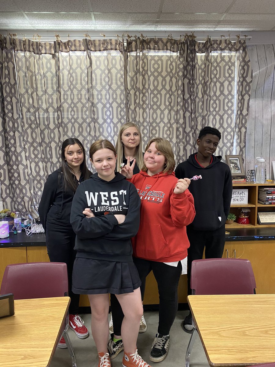 the_mrscarp's tweet photo. Look what came in! Our #GameTime championship belt! Students, check out the updated score board in the hallway! #RI8.2 #westisbest https://t.co/eDRzOpcHxp