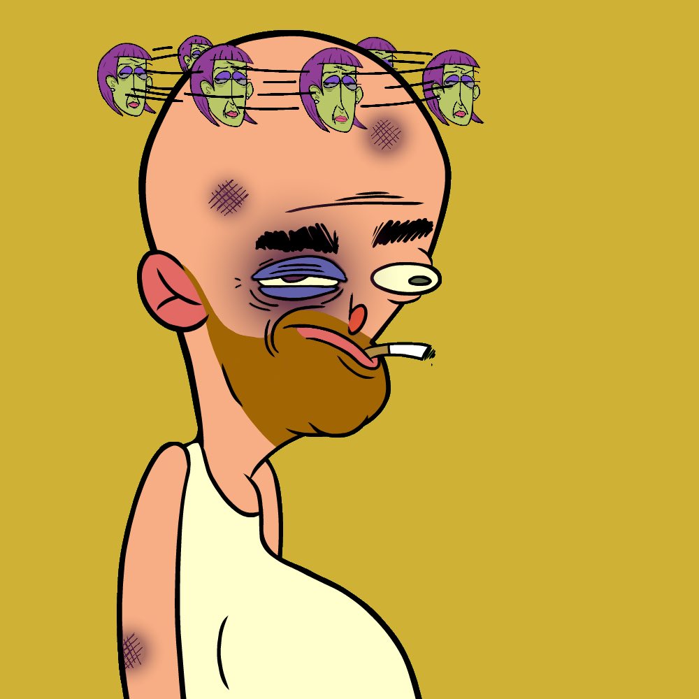 Brenda is good at swinging a baseball bat! 🤯

🔗 opensea.io/collection/dir…

#dirtbagdave #nft #nftart