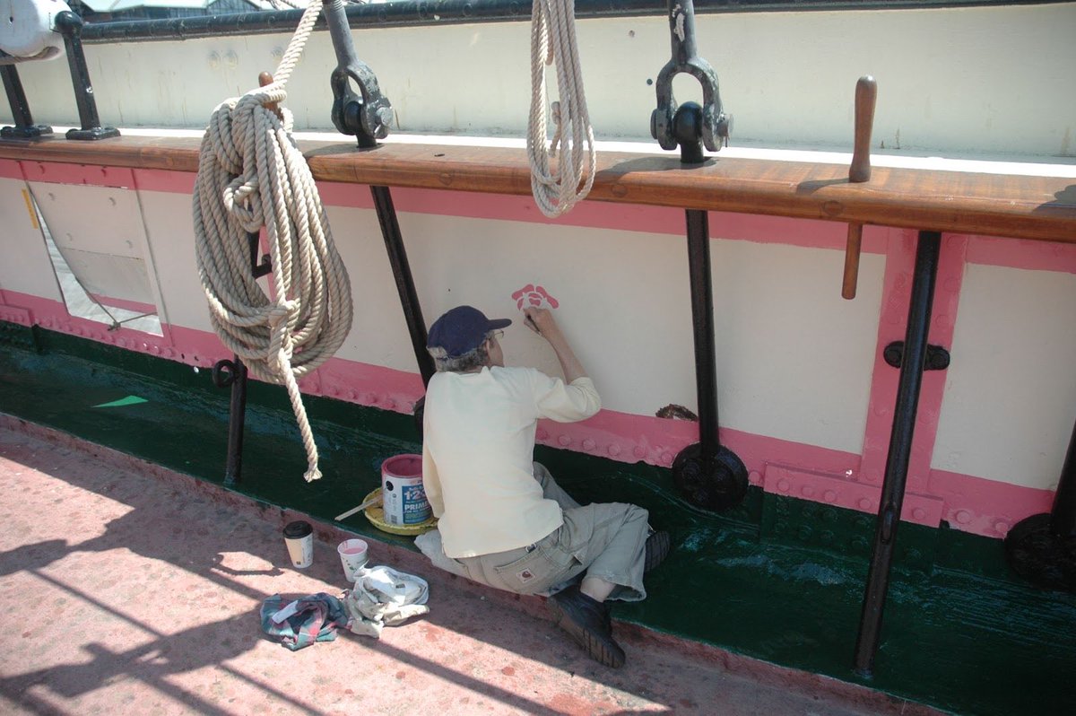 SeaportMuseum's tweet photo. Today we celebrate the generations of women who have worked and sailed on the Seaport Museum’s fleet of historic ships, as volunteers, interns, students, guest crew, mates, and captains. Here’s to our exceptional seafarers!
#WomensHistoryMonth #SheSails #WomenWhoSail https://t.co/loYNVHcPs3