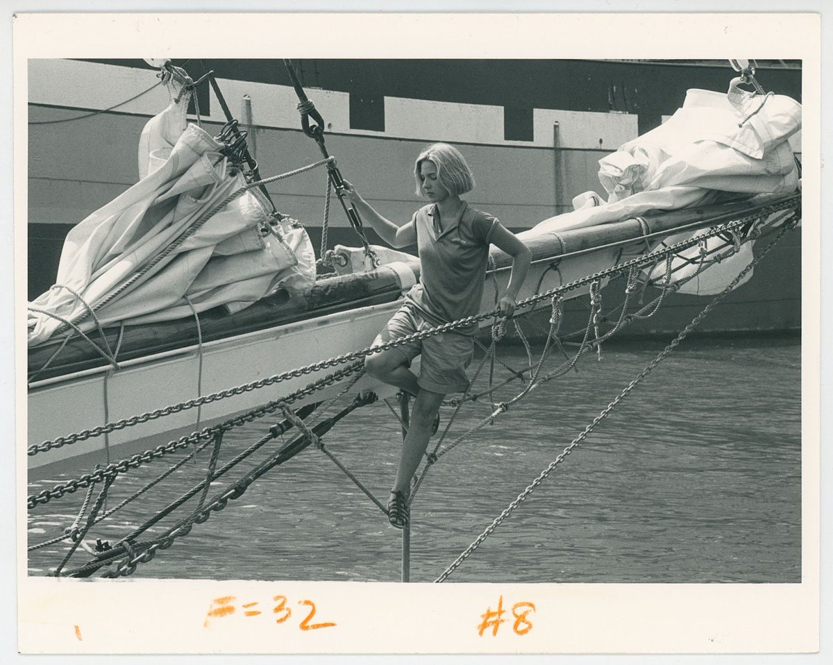 SeaportMuseum's tweet photo. Today we celebrate the generations of women who have worked and sailed on the Seaport Museum’s fleet of historic ships, as volunteers, interns, students, guest crew, mates, and captains. Here’s to our exceptional seafarers!
#WomensHistoryMonth #SheSails #WomenWhoSail https://t.co/loYNVHcPs3