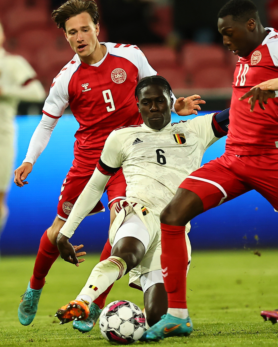 RoyalBelgianFA's tweet photo. 🤩 A night to remember #DENBEL #U21EURO https://t.co/FUPQ3JySvX