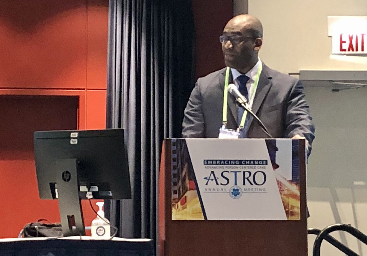 fumikochino's tweet photo. Dr @BismarckOdeiMD presenting #ASTRO21 @ASTRO_org on #BURNOUT in academic oncology.
🚨Burnout effects 1/5 #radonc and an additional 43% are "under stress". These numbers are WORSE for women & URM. https://t.co/oM5xBo5tsT