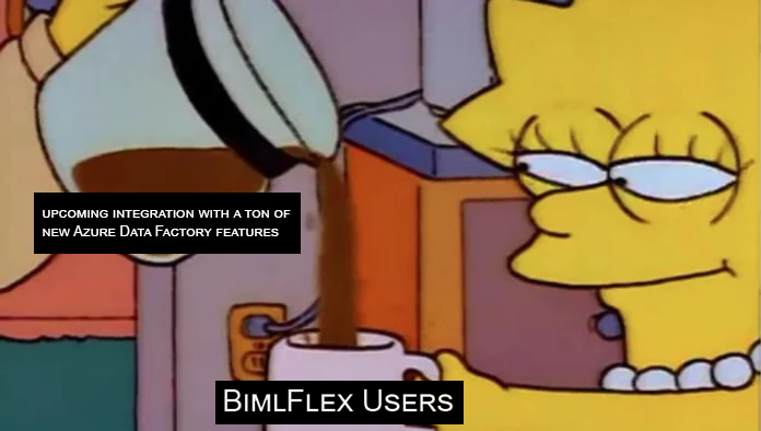 Varigence's tweet photo. BimlFlex 2022 R2 is coming soon.
This is a #memeification of our release notes: https://t.co/o3wP33eWy8