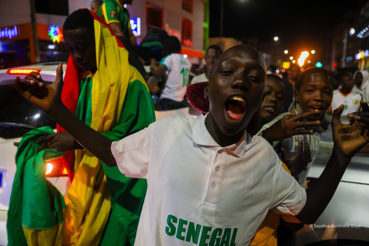 SeydinaOusBoye's tweet photo. 29/03/2022 Qualification des lions à la Coupe du Monde pour la deuxième fois consécutive. L’Egypte s’incline non face à une équipe mais face à un peuple affamé de victoire. 

https://t.co/w6qhtboTjR…

#senegal #africa #dakar #senegalphotography #worldcup #football https://t.co/Wyje47zdk3