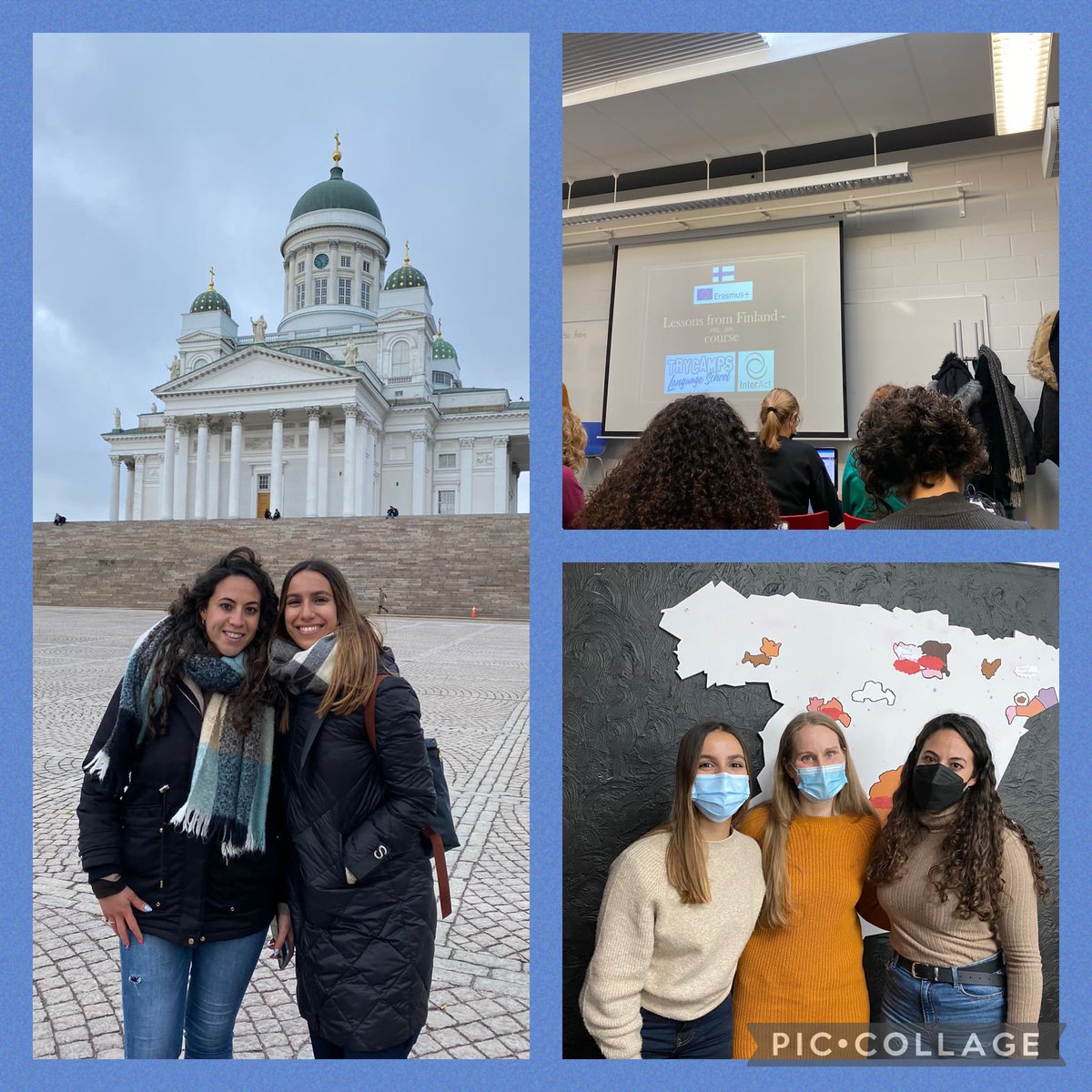 CeipAraya's tweet photo. Day 1 Helsinki: Welcome, introduction in the Finland school system and cultural sightseeing!!! 🇫🇮 #CLFutureClassroom @cepsantacruz @colegioelcabo @OPEECanarias @EducacionCan @sepiegob https://t.co/qlfUqhvNiU