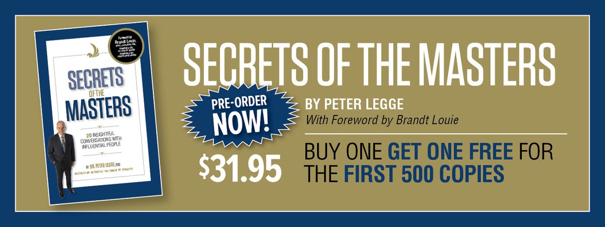 vanmag_com's tweet photo. #sponsored | Peter Legge's latest book, Secrets of the Masters, will offer you the chance to learn from an array of highly accomplished entrepreneurs, politicians and community leaders. https://t.co/sh4AlA2QJV
#success #secretsofthemasters #resiliency #influence #peterlegge https://t.co/sklRnaeb3i
