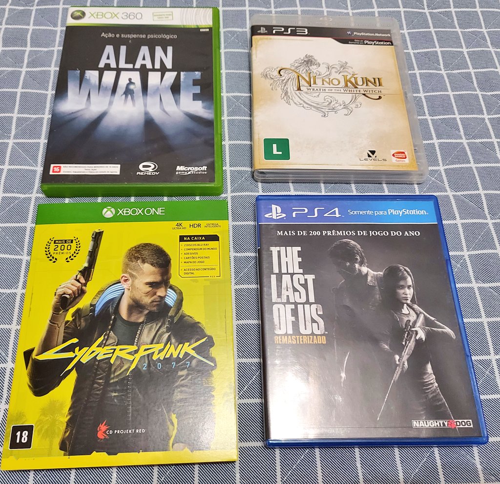 jogandosemhype's tweet photo. Sorteio de um dos jogos da foto! O ganhador escolhe um dos jogos e recebe via Correios!

Regras:

☑️Seguir esse perfil
☑️ Curtir e dar RT nesse tweet (RT sem comentários)
☑️Responder o Tweet dizendo qual jogo vc quer!

*Não precisa printar a tela*

Sorteio será 04/04 (segunda)! https://t.co/RhvdyAwgZN