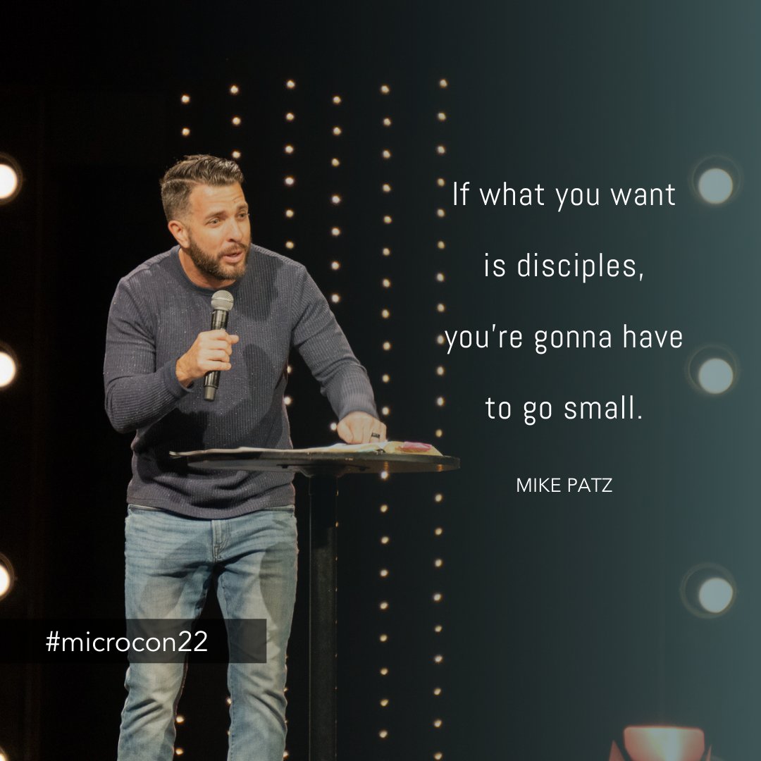 undergroundvox's tweet photo. Mike Patz from Greenhouse Church, one the co-hosts of the Microchurch Conference, gave a challenge to macro and micro leaders from Ezekiel 34 to feed the Lord's sheep. If you can only do macro or micro, do micro so disciples can me made. #asmallerway #microchurches #microcon22 https://t.co/zheFH6Nwwe