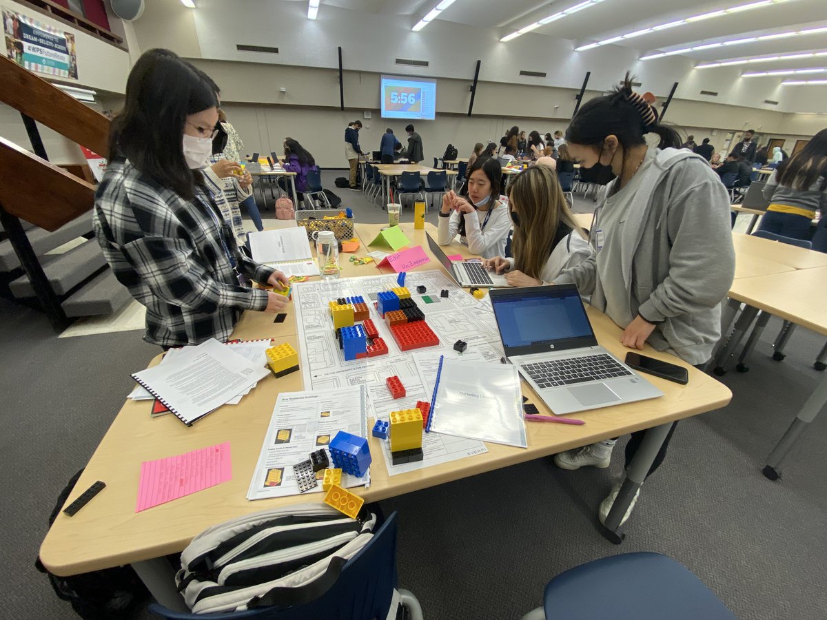 WichitaUSD259's tweet photo. Today WPS high school students are participating in a work-based learning opportunity designed to help them learn what goes into urban planning. The program is a partnership with EVERFI. @WPS_CTE_CCR @EVERFI #WPSFutureReady https://t.co/Dh43nlY797