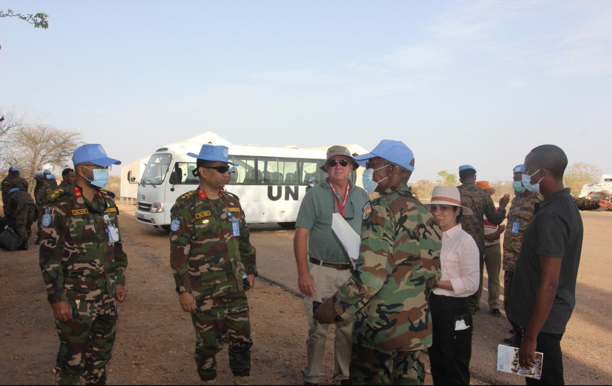 ashahab7434's tweet photo. #BANBAT is at its usual peacekeeping role. Assisting outgoing forces to repatriate and implementing @UN mandate at #JBVMM. https://t.co/oNTaKYlRZm