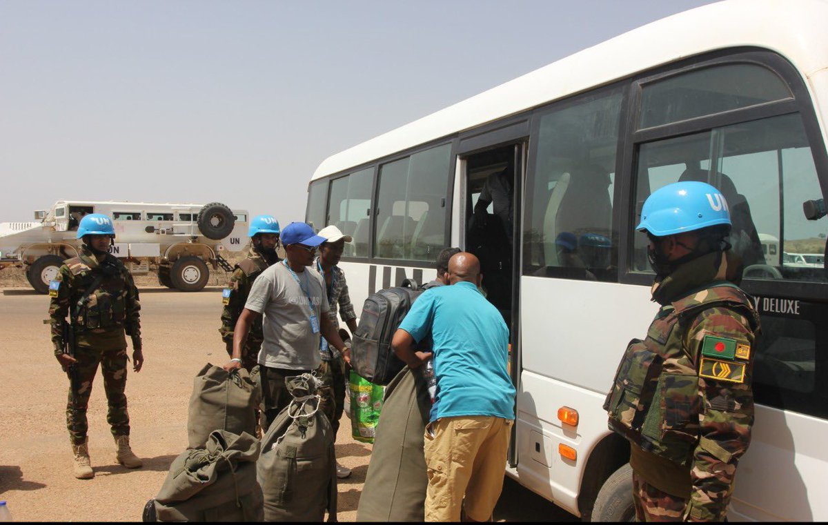 ashahab7434's tweet photo. #BANBAT is at its usual peacekeeping role. Assisting outgoing forces to repatriate and implementing @UN mandate at #JBVMM. https://t.co/oNTaKYlRZm