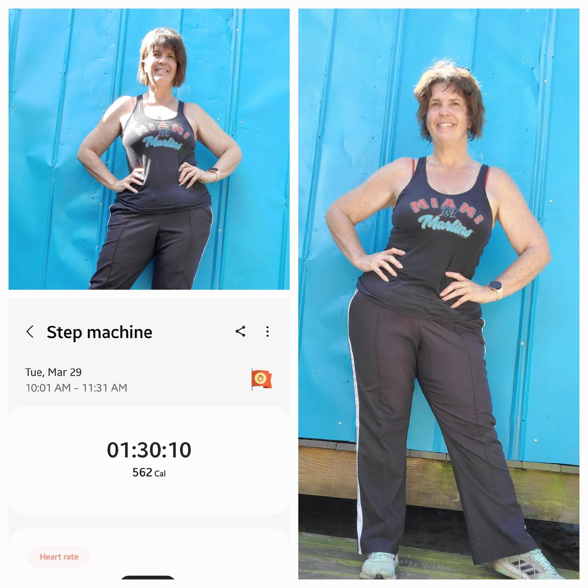 Mzkayc38's tweet photo. Step machine before and after.... Never give up on yourself.
Life throws curve balls it how you strike at them that counts. Hit them out of the park you deserve nothing but the best for your mind, body and health. #health #NeverGiveUp #StepMachine #FeelingGreat https://t.co/iI16BNNfXe