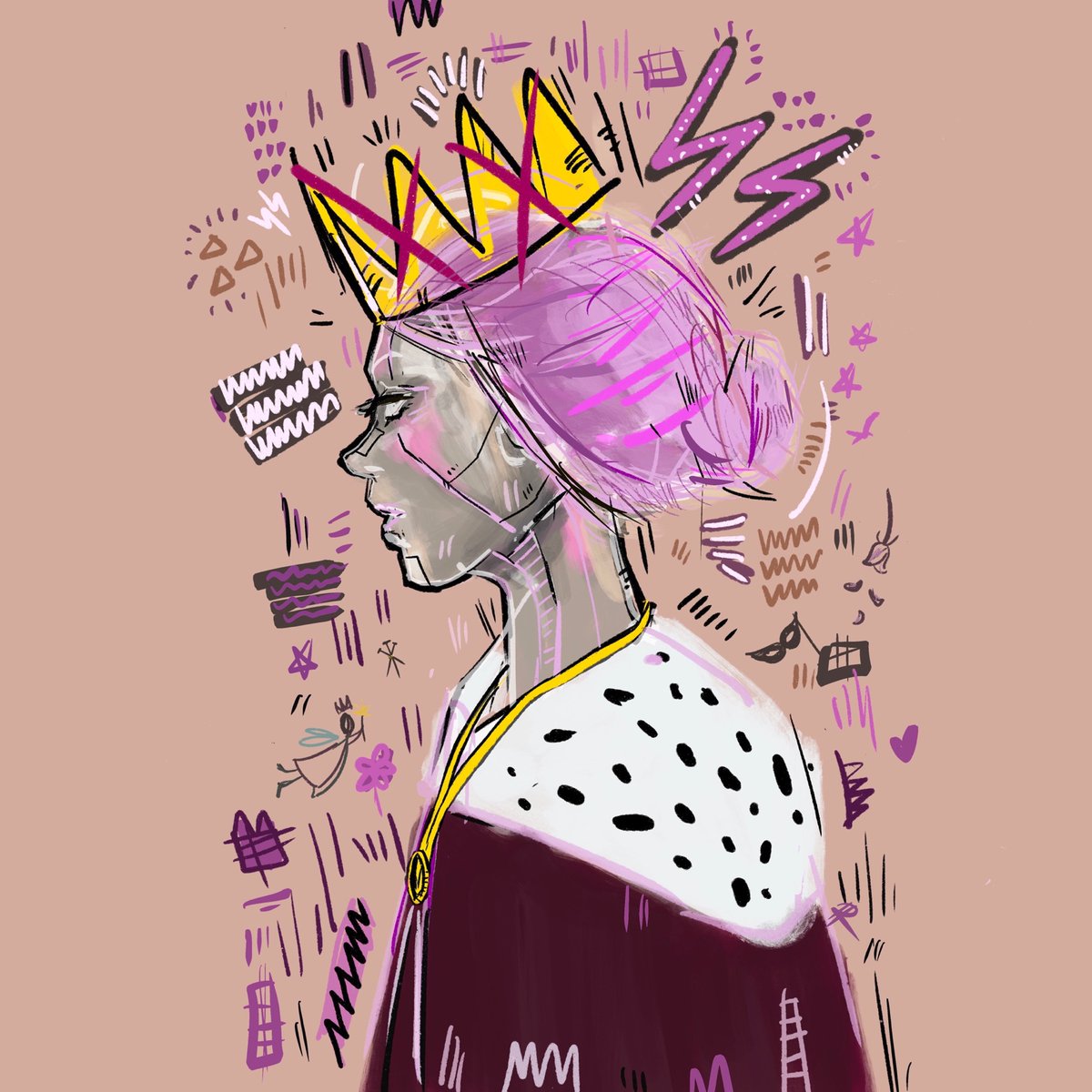 BelakangPentasZ's tweet photo. ⚡⚡ #DrRobo7 “Uncrowned Queen II”, Portraiture Series, 2022. just got sold for 0.07BNB ($30.42).
Link: https://t.co/Nr14OOY5ZY
#Pentas https://t.co/vTQlfpA9Fd